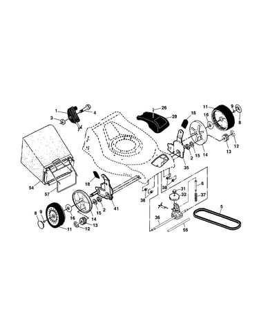 Wheels/tires/bag