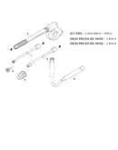 4.1 trigger gun / jet pipe / hose