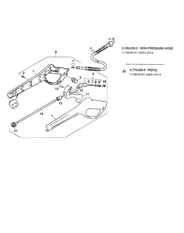 4.1 trigger gun-version 1/piston