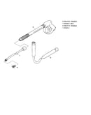 4.0 jet pipe/nozzle/hose