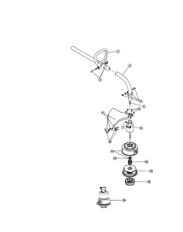 Driveshaft/d-handl/guard/blade