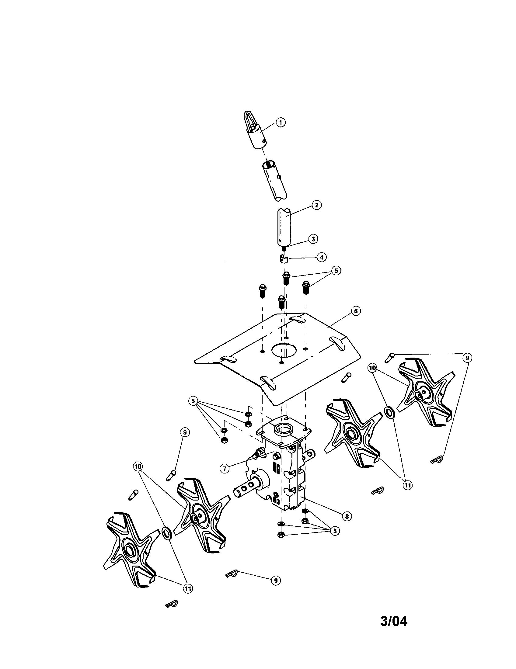Garden cultivator add-on