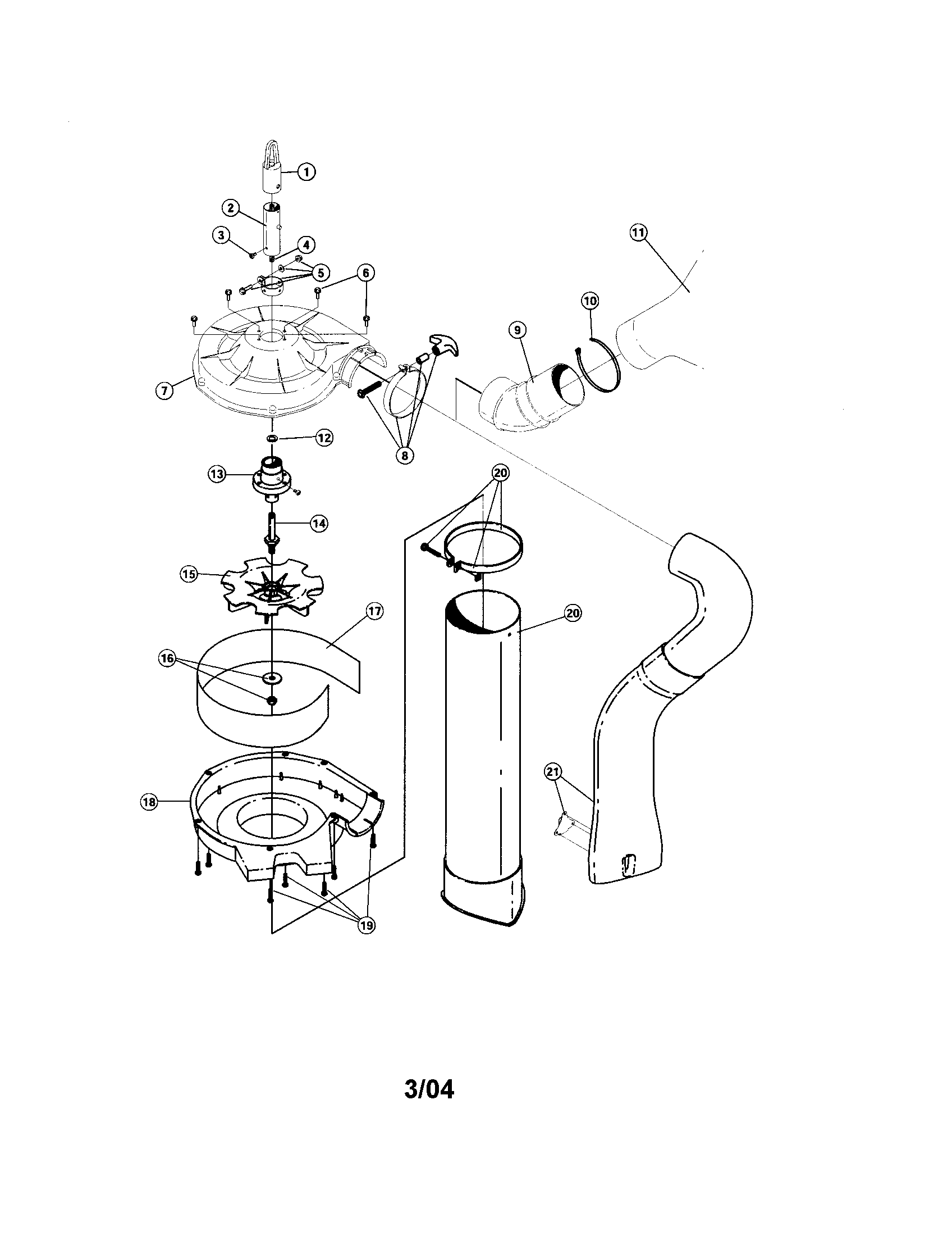 Blower/vacuum add-on