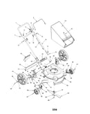 Rear discharge mower