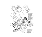 Troybilt 12AS5690063 mulching mower assembly diagram