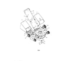 Bolens 11A-416H763 21" rear discharge push mower diagram