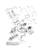 21" rear-discharge mower