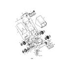 Troybilt 12A-466N063 21" 3-in-1 smart-speed mower diagram