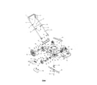 Bolens 526 self-propelled mower diagram