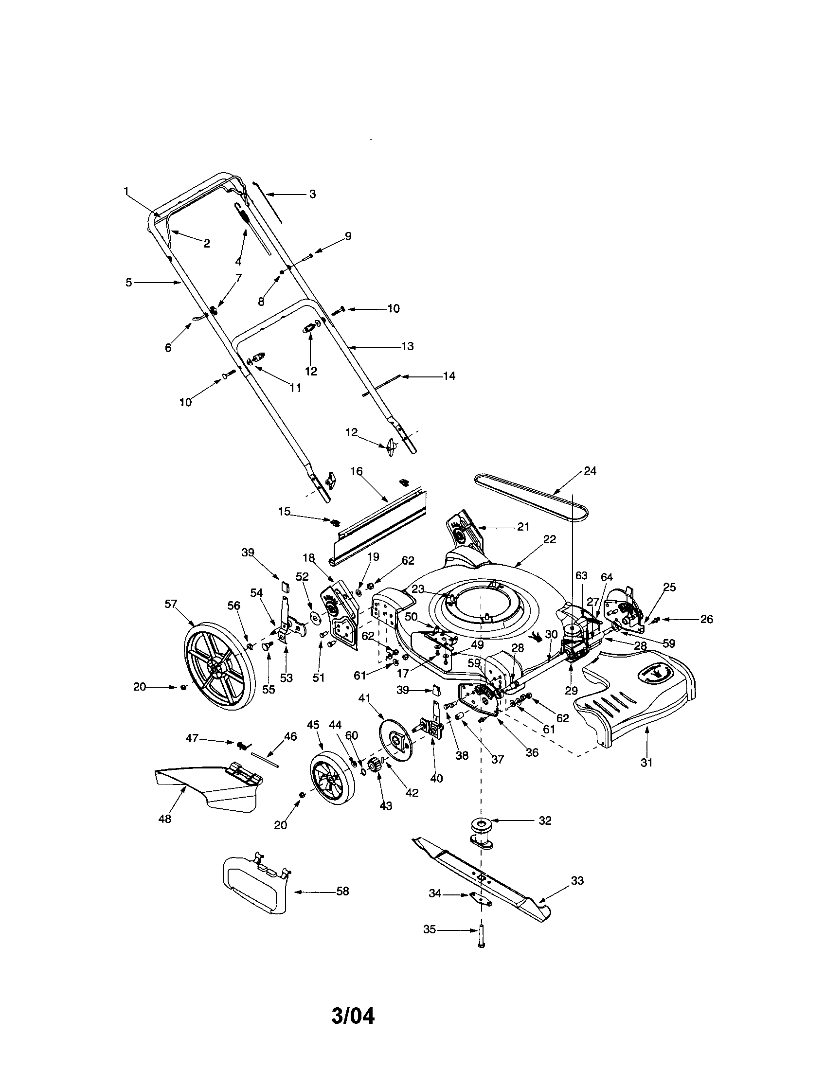 Self-propelled mower