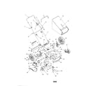 Bolens 11A-544L163 mulching mower assembly diagram