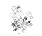 Troybilt 12AS5690063-2002 3-in-1 self starter-propelled mower diagram