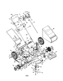 3-in-1 self starter-propelled mower