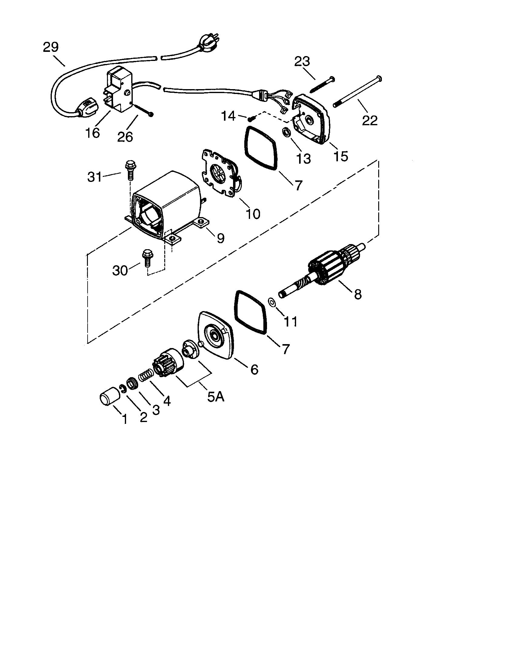 Electric starter
