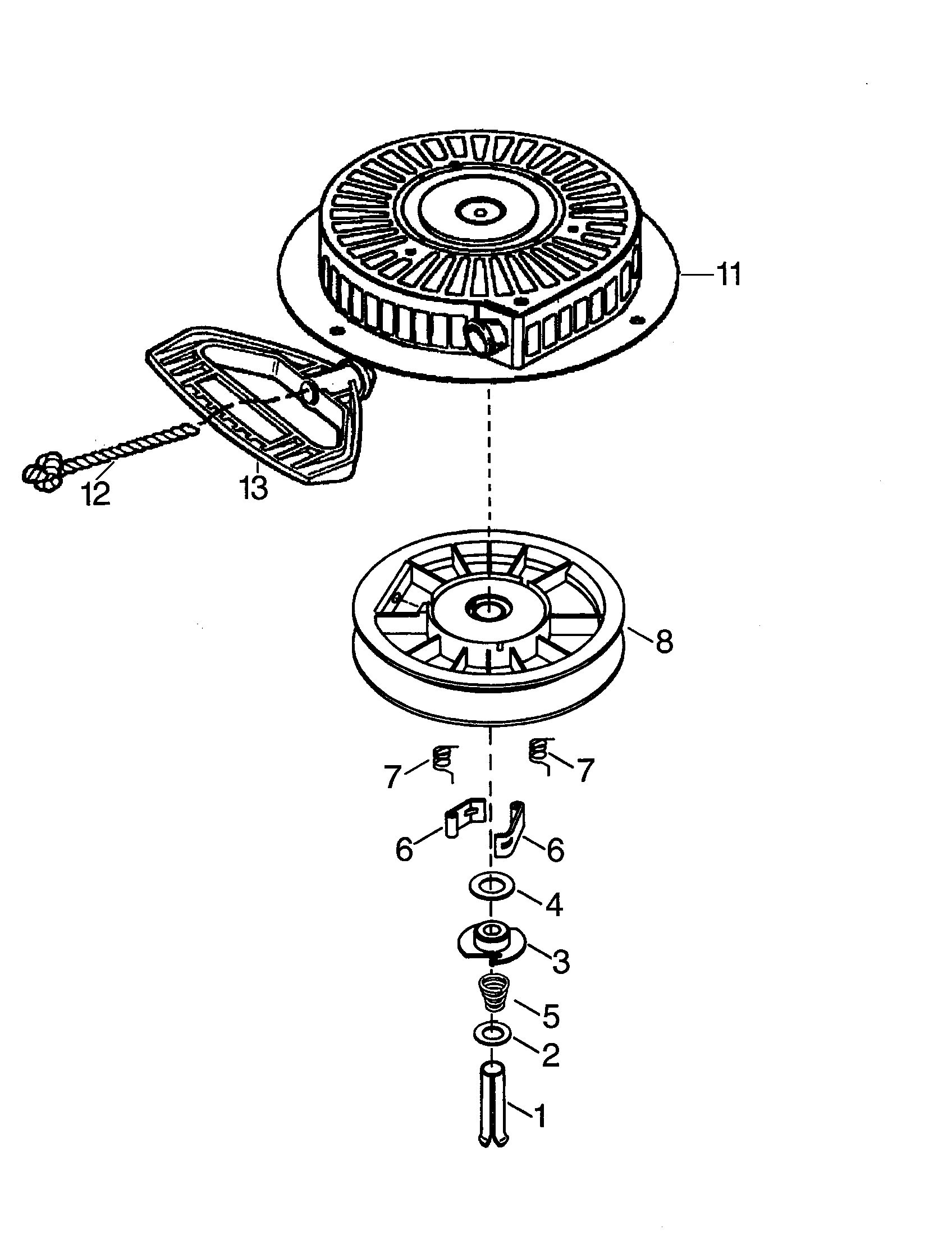 Recoil starter