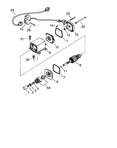 Electrical starter (optional)