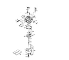 Tecumseh HMSK85-155908C carburetor diagram