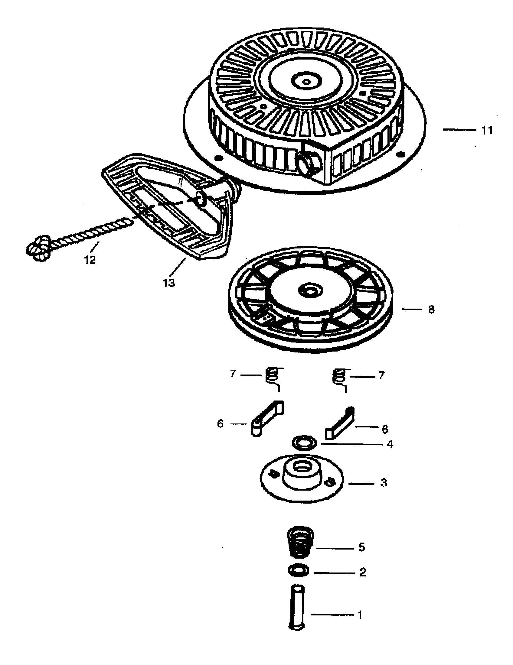 Recoil starter