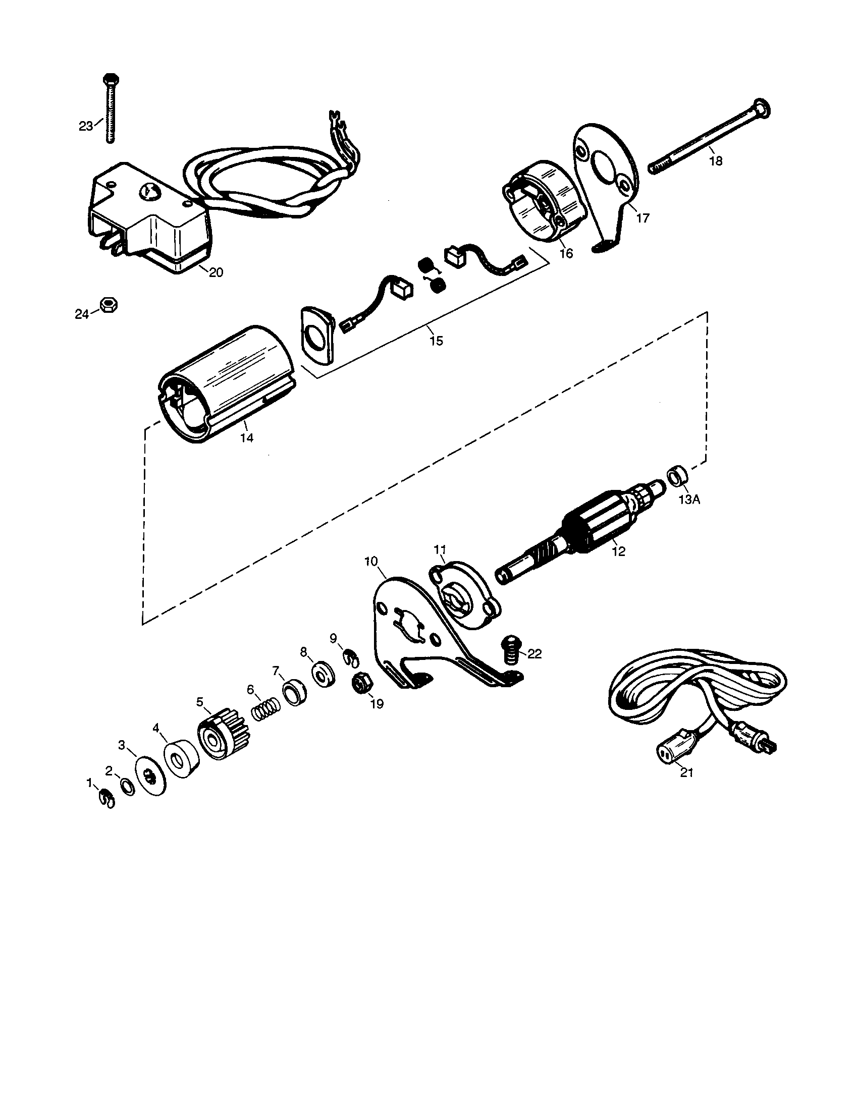 Electric starter