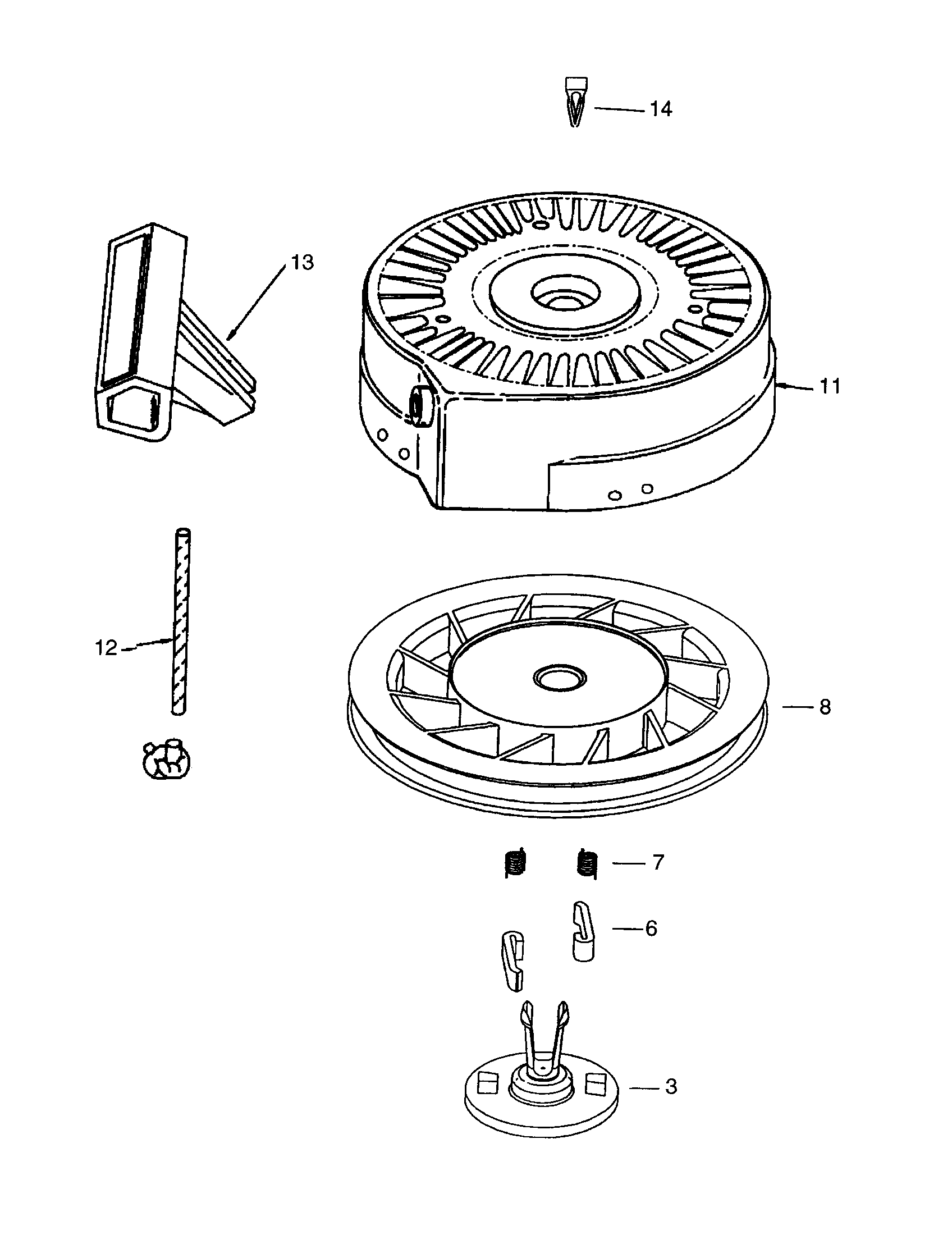 Recoil starter