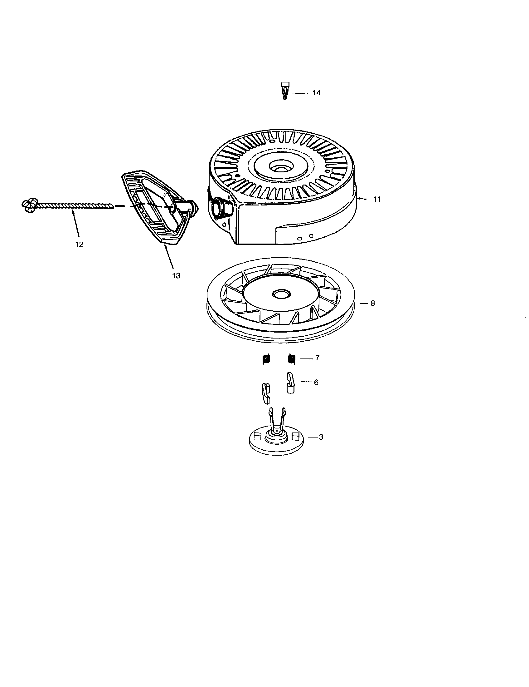 Recoil starter