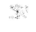 Poulan PATRIOT 1900 LE cylinder/shield/crankshaft diagram