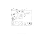 Briggs & Stratton 120300 (0036-0335) cylinder head / valve gasket set diagram