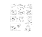 Briggs & Stratton 120312-0145-E1 tank/motor-starter/bracket control diagram