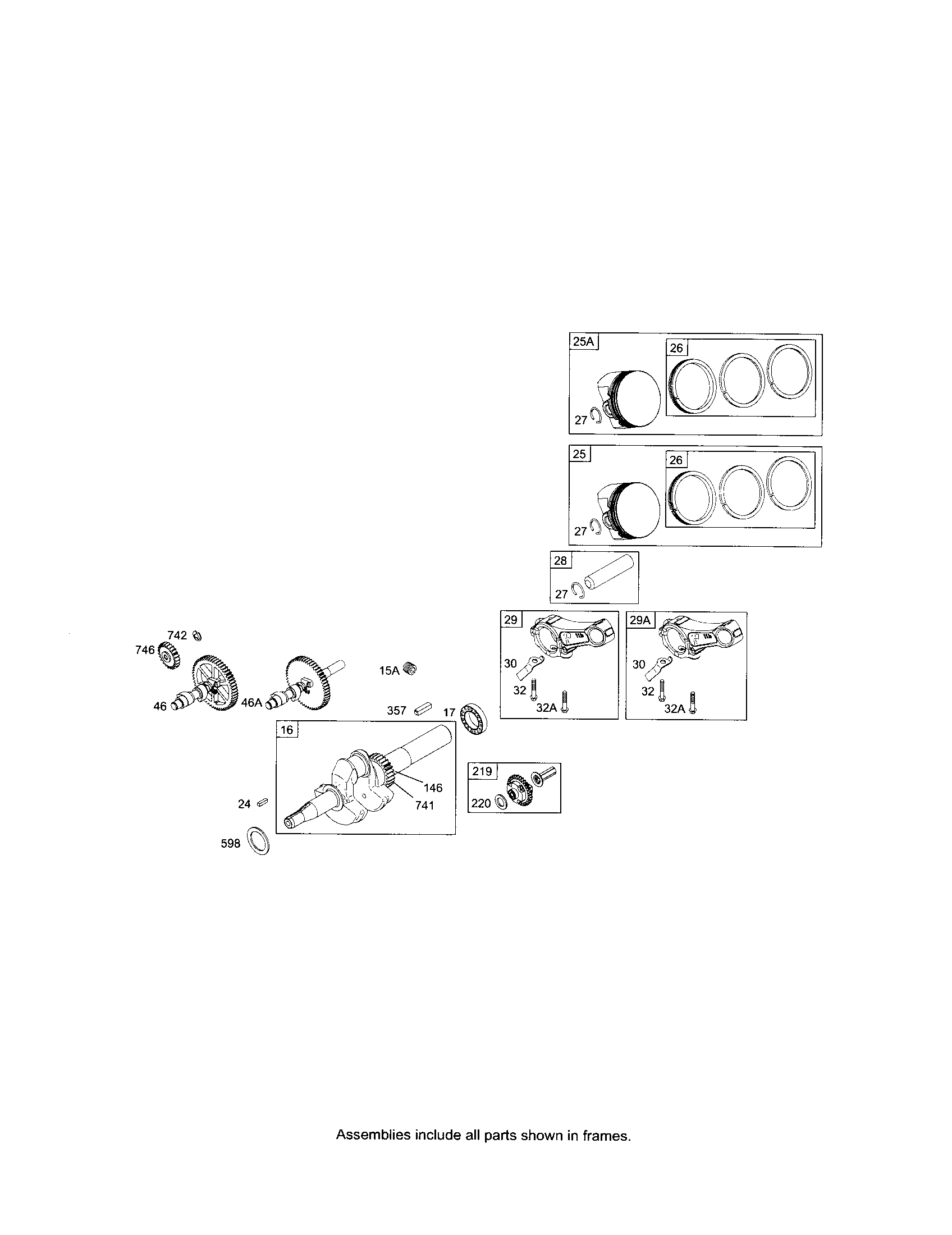Crankshaft/connecting rod