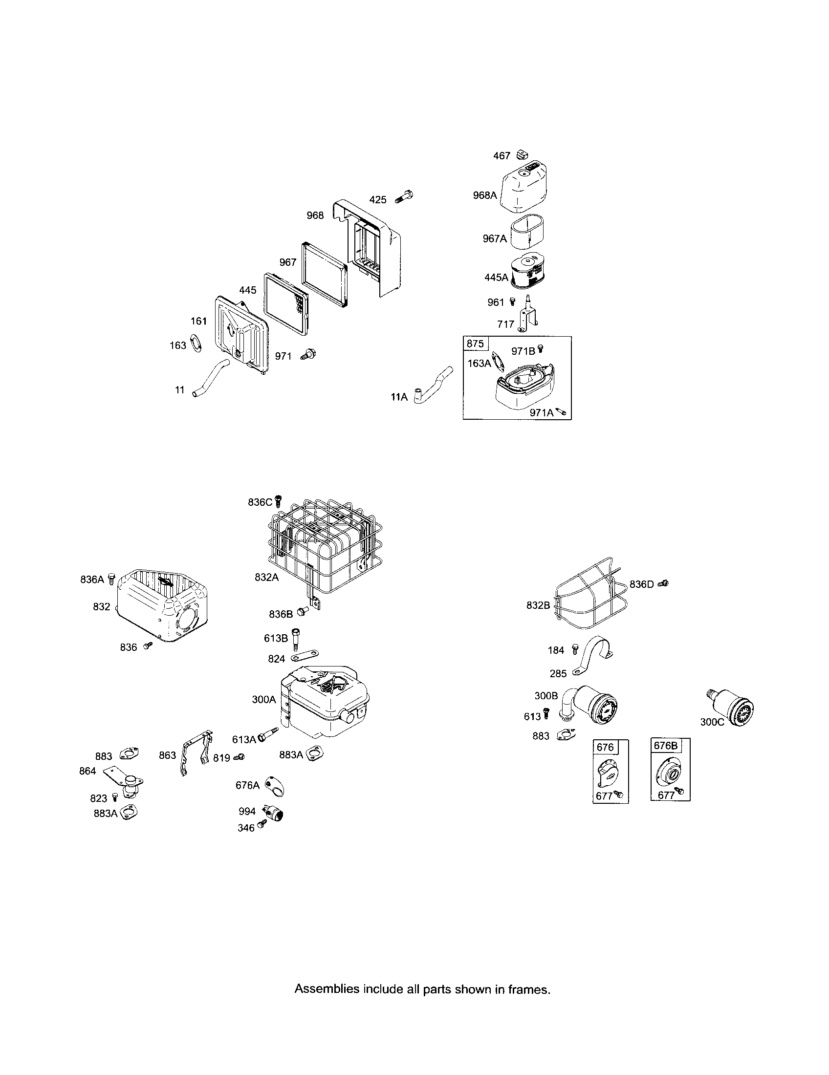 MUFFLER AND GUARD - LO TONE