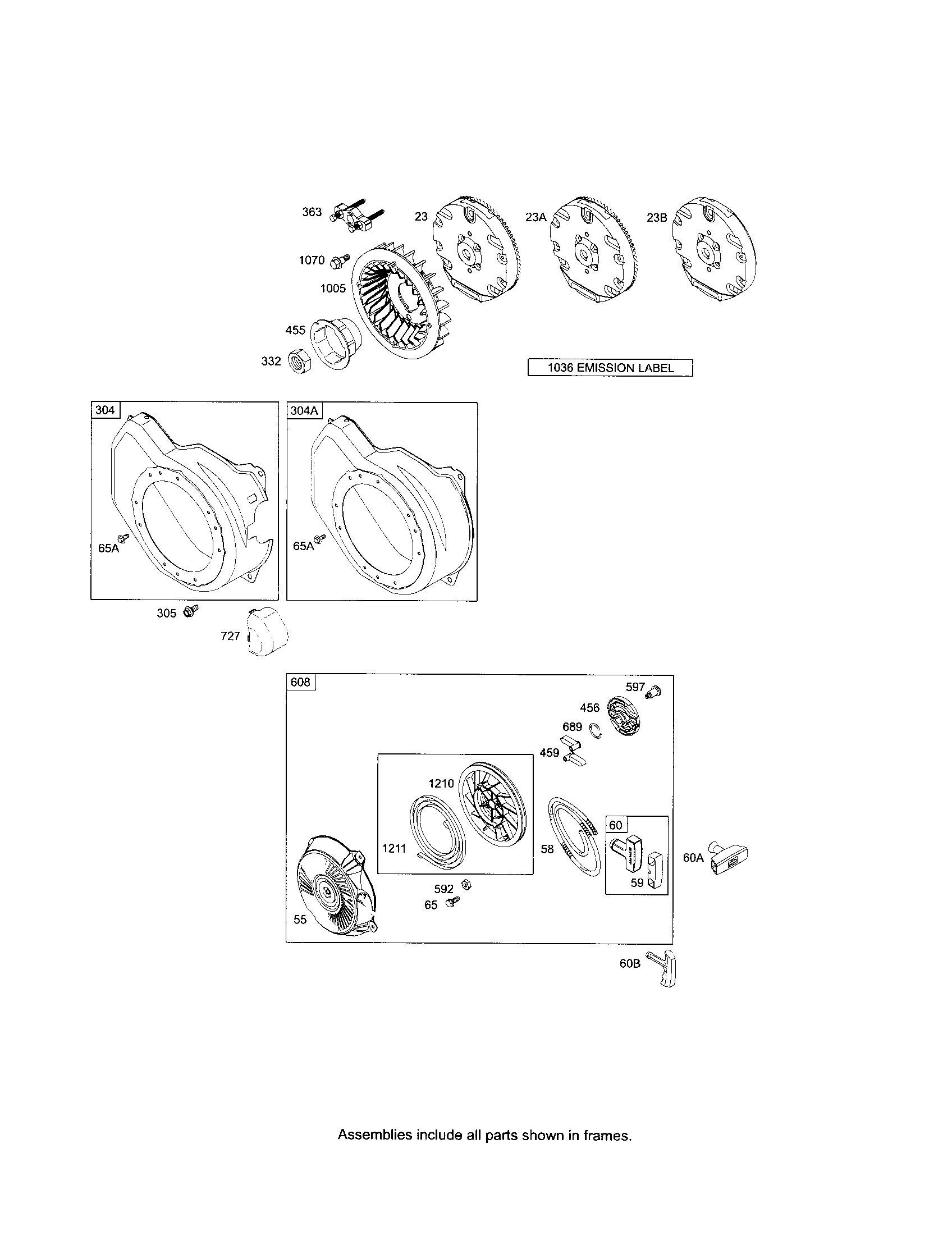 Starter-motor/rewind starter