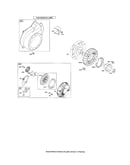 Blower housing/motor-starter