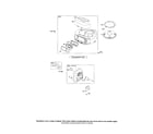 Briggs & Stratton 31B775-0120-E1 blower housing/muffler diagram
