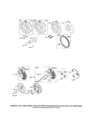 Shaft stub/fan flywheel