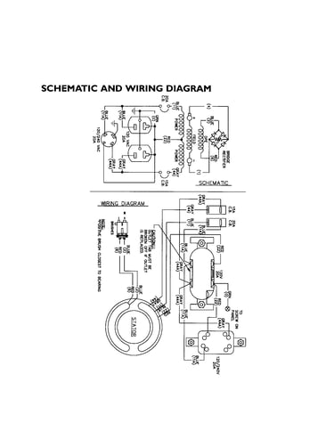 Schematic and wiring diagram