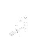 Piston/crankshaft