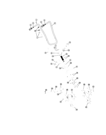 Cultivator and boom