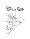 Handle panel/shift arm