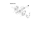 Troybilt 31AE6S73063 auger gearbox assembly - 7524 diagram