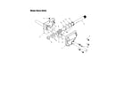 Troybilt 31AE6S73063 auger gearbox assembly - 8526 diagram