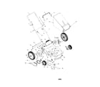 Troybilt 11A-546A766 mower assembly diagram