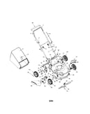 Mulching mower assembly