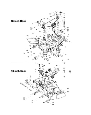 Mower decks