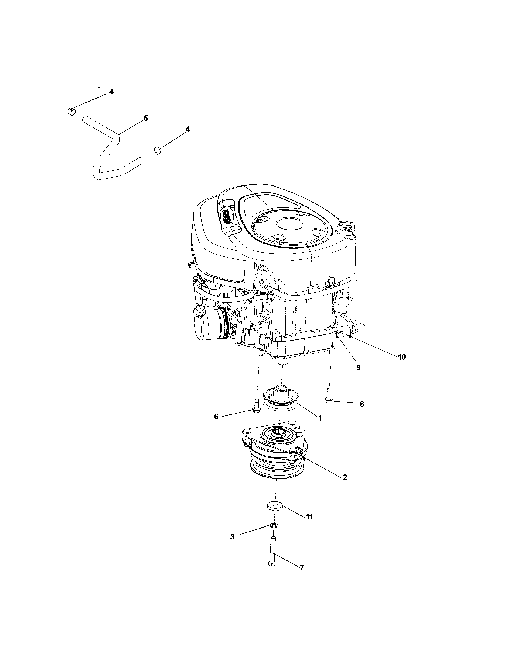 ENGINE (15HP) BRIGGS AND STRATTON