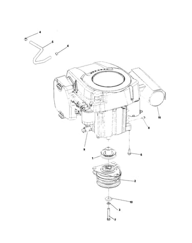 Engine (17 hp) kohler