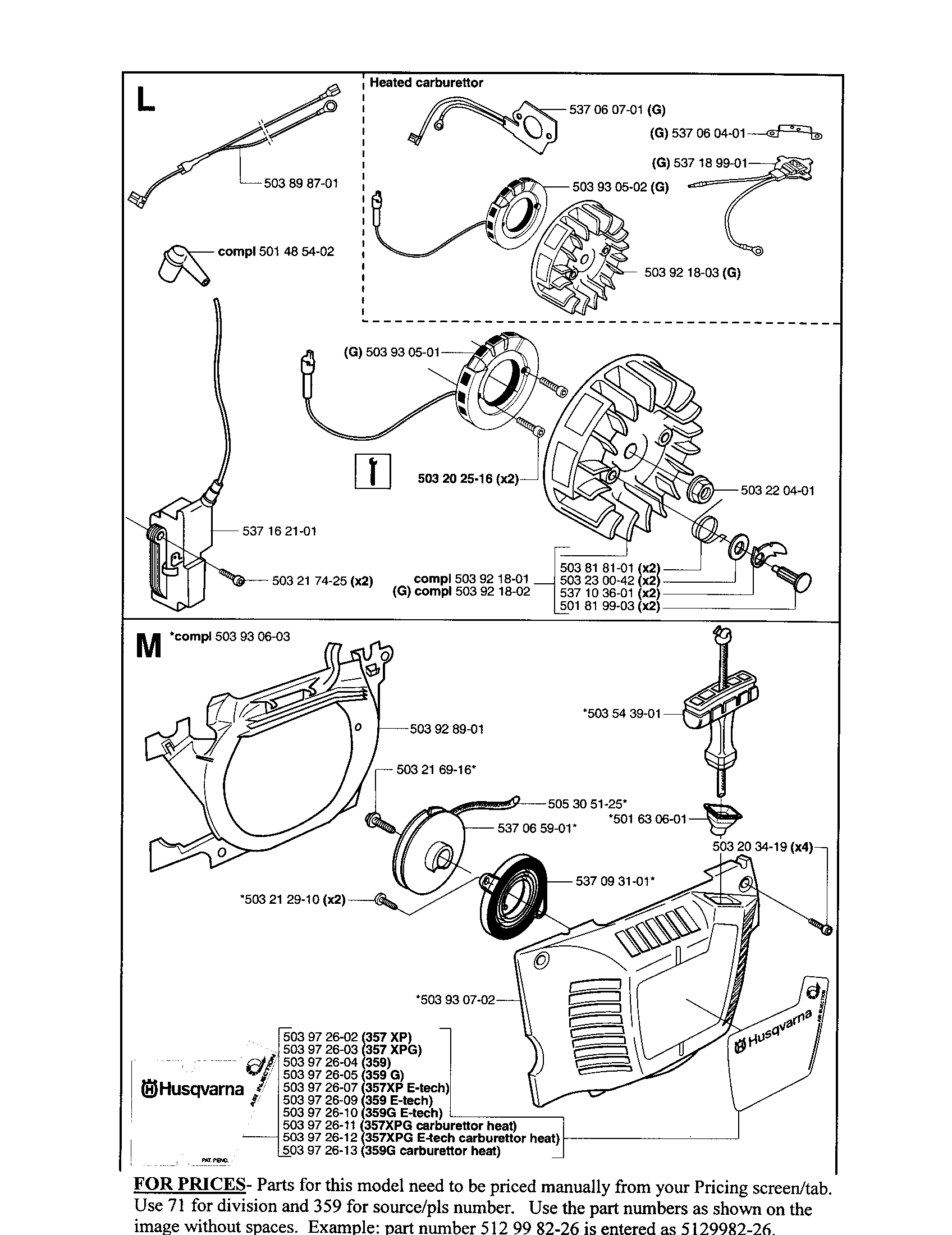 FLYWHEEL & IGN, STARTER ASSY