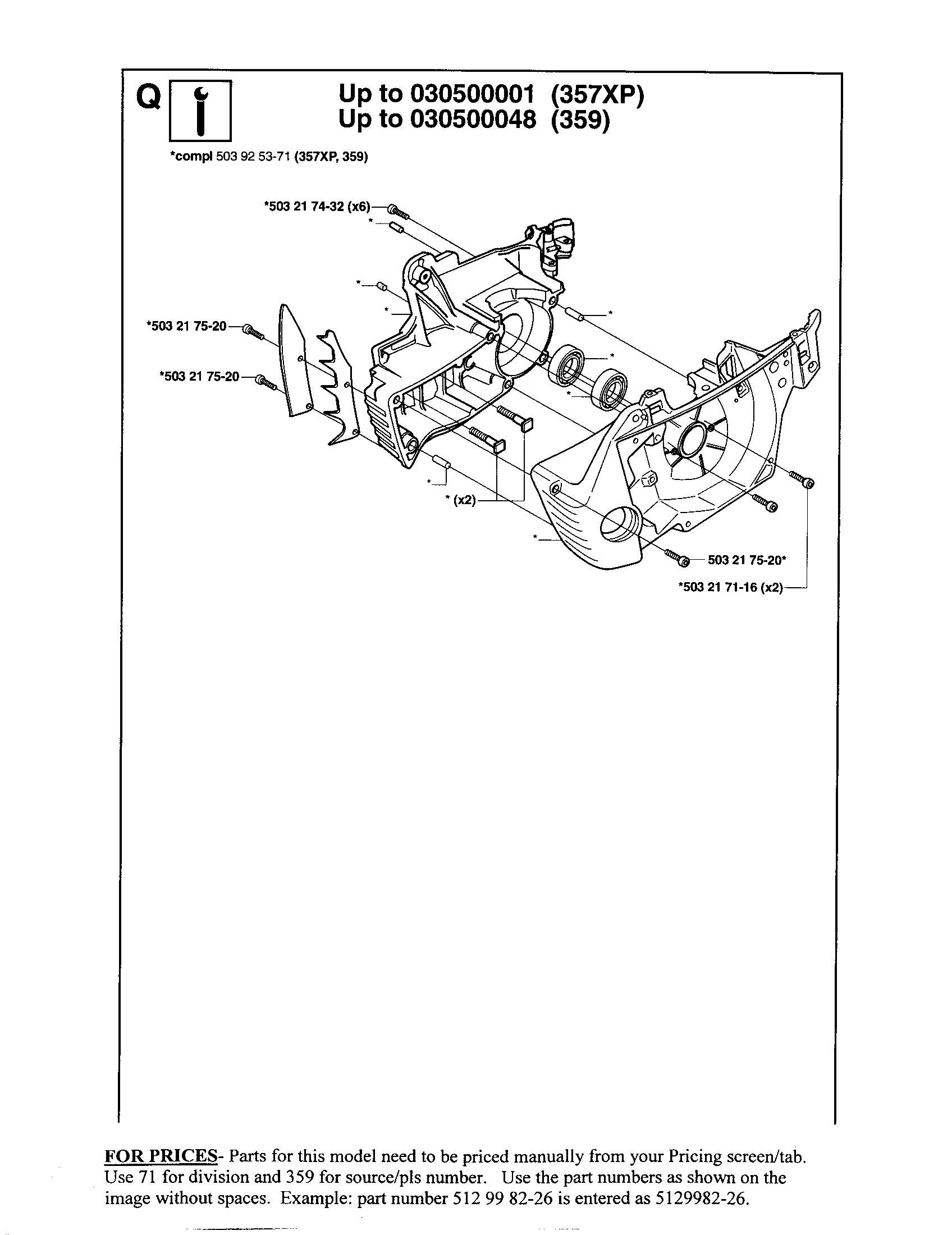 CRANKCASE HOUSING