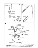 Fuelline,cntrl cable,cntrl handle