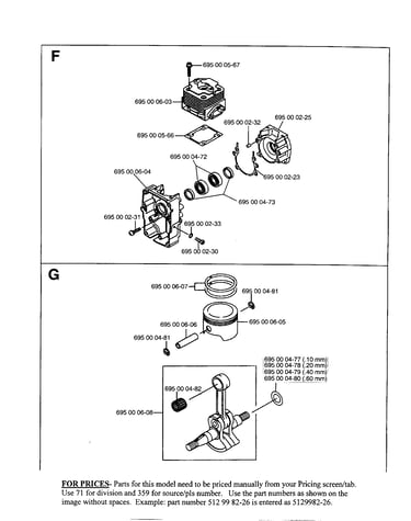 Cylinder, crank case,piston assy.