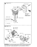 Cylinder, muffler, housing